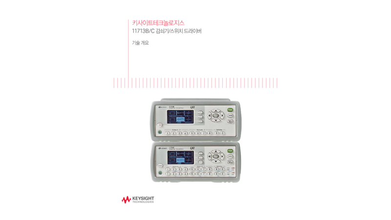 애질런트 11713B/C 감쇠기/스위치 드라이버